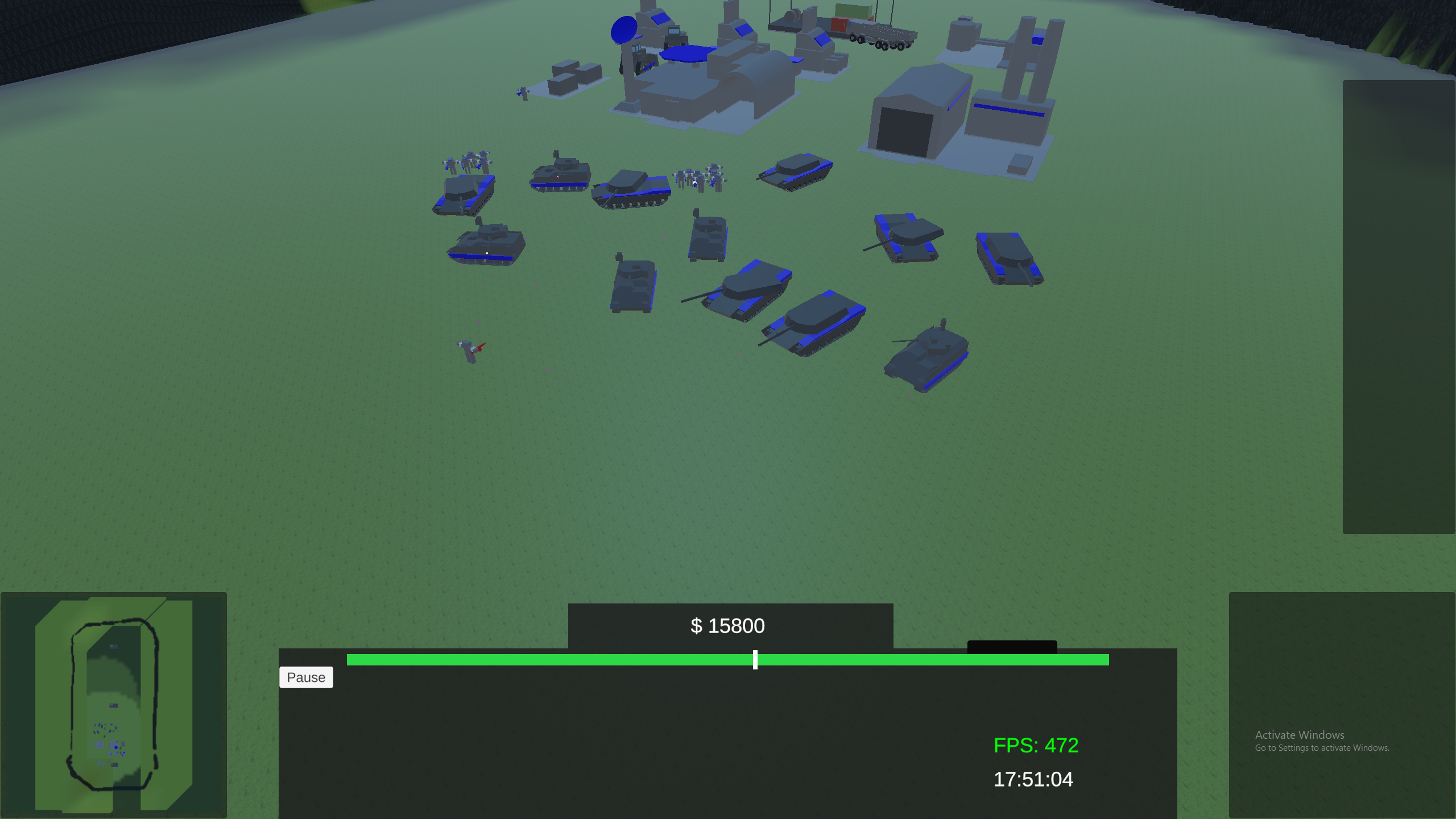 In-game screenshot from Antarctic Conflict